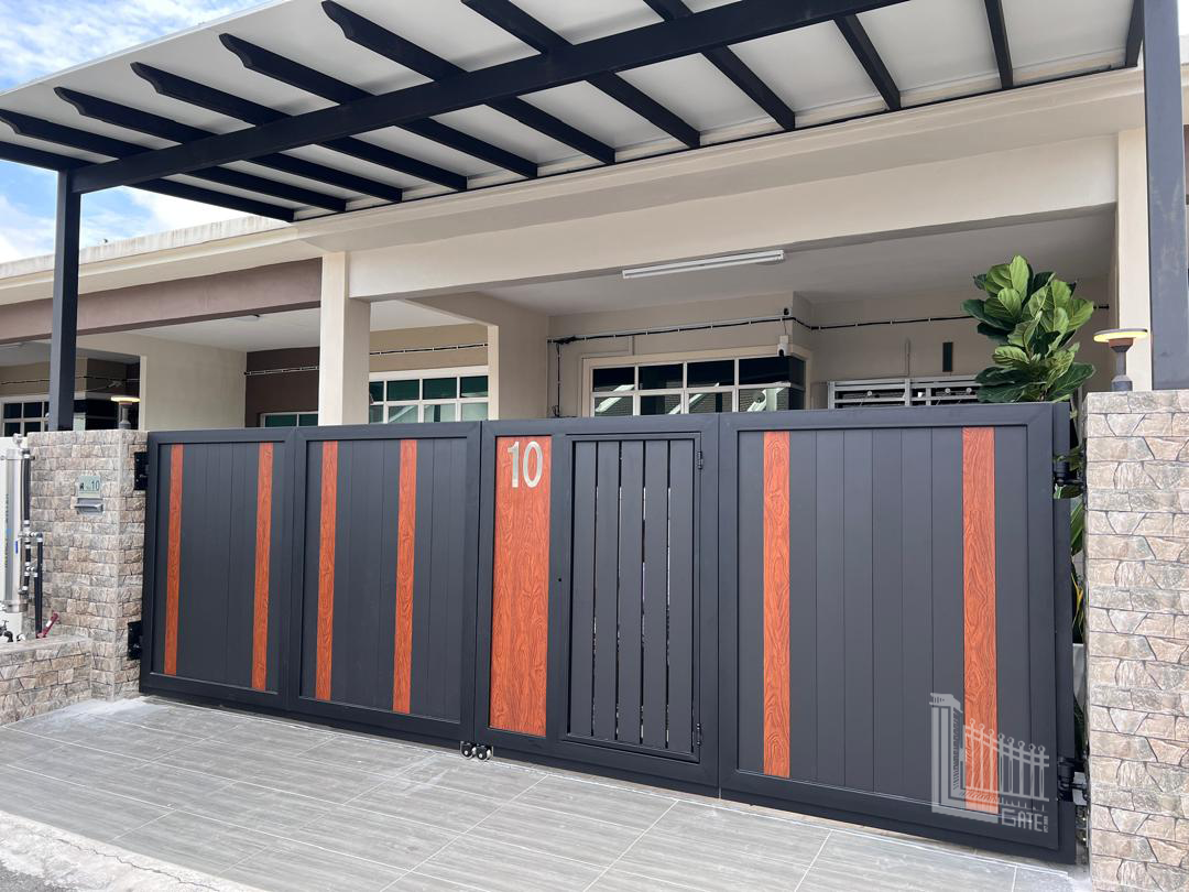 Aluminium Folding Gate #4