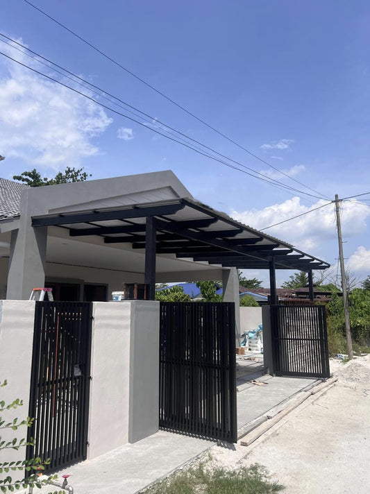 2x6 PU Metal Awning - 13x35