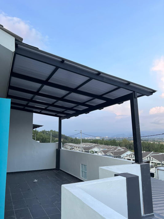 2x4 PU Metal Awning - 11x22