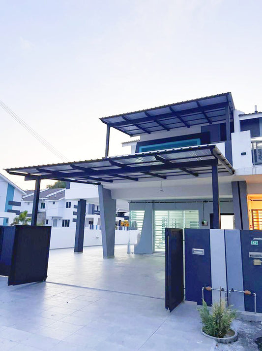 2x6 PU Metal Awning - 15x22