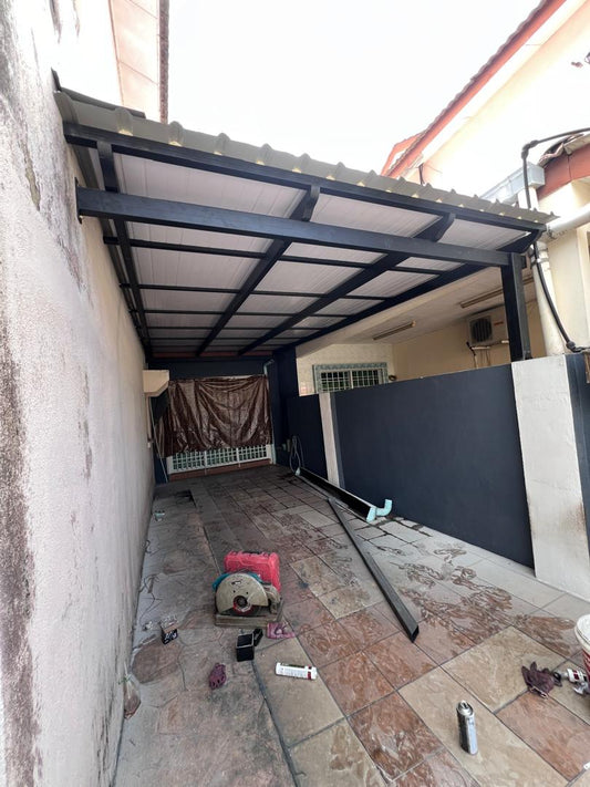 2x6 PU Metal Awning - 10x20