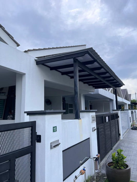 2x4 PU Metal Awning - 7x20