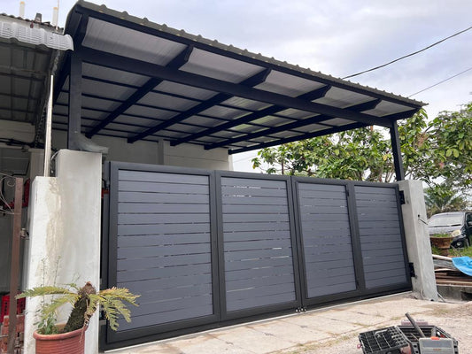 2x6 PU Metal Awning - 22x20